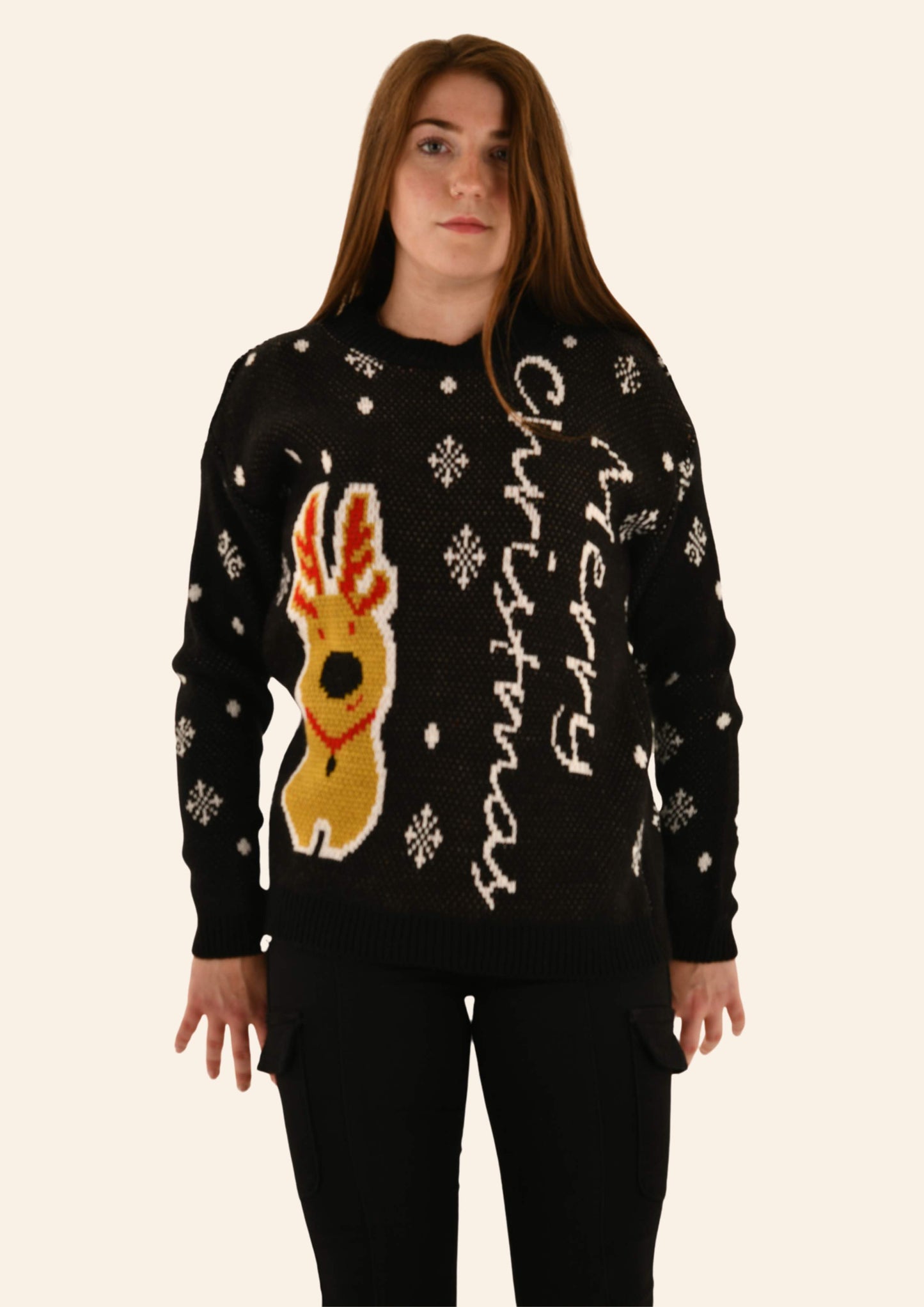Christmas Design Long Sleeve Jumper