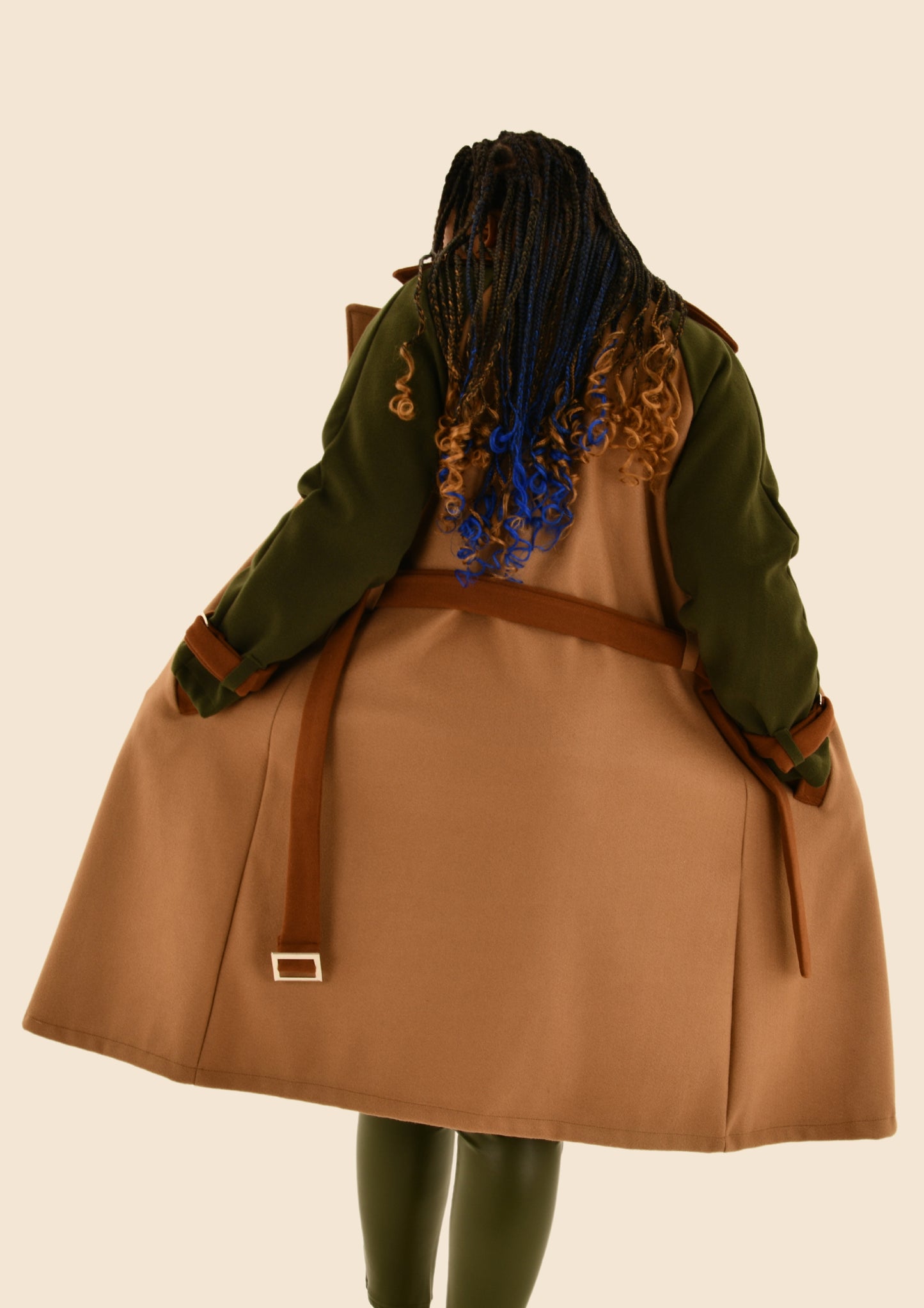 Fleece Trench Coat (2 colours)