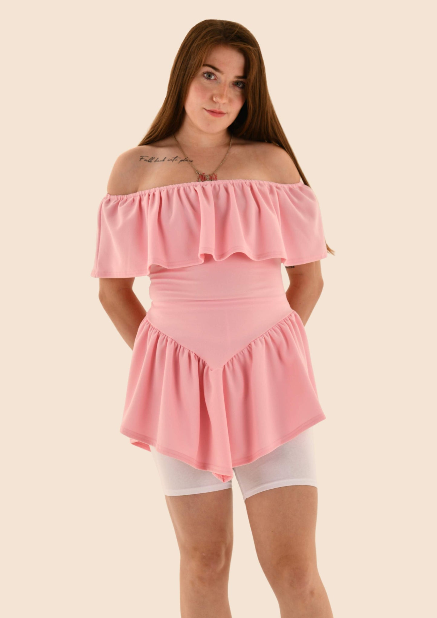 Off Shoulder Flowing Top