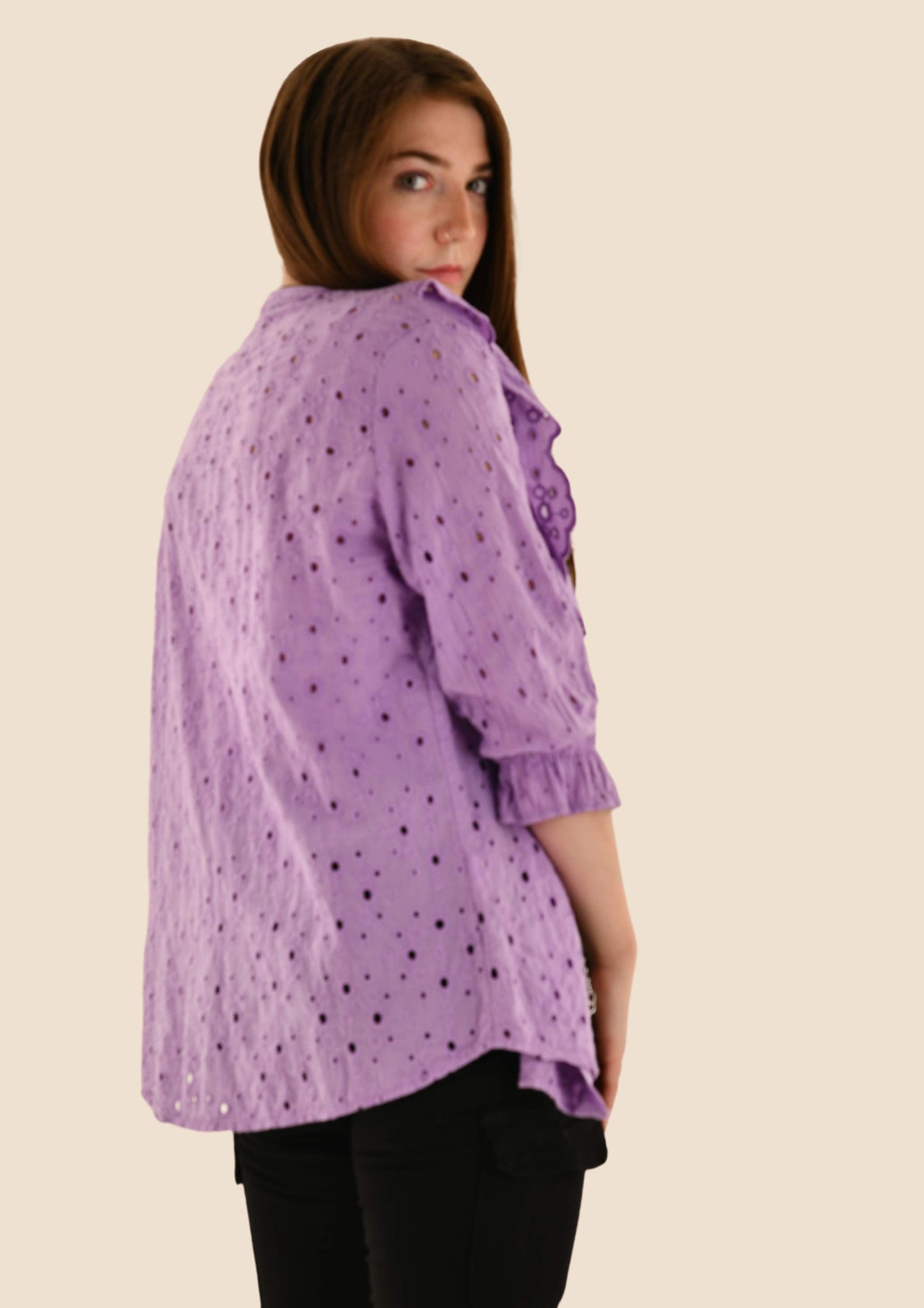 Ripple Patterne Blouse