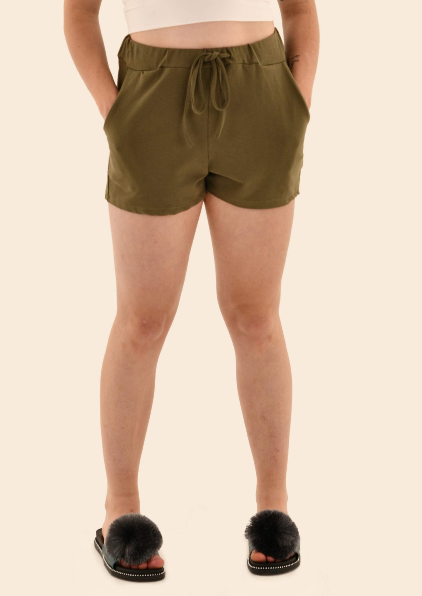 String Tied Shorts (2 colours)