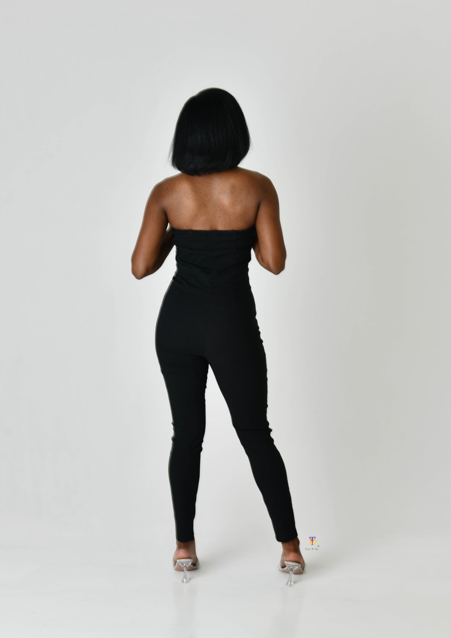 Jean Strapless Jumpsuit