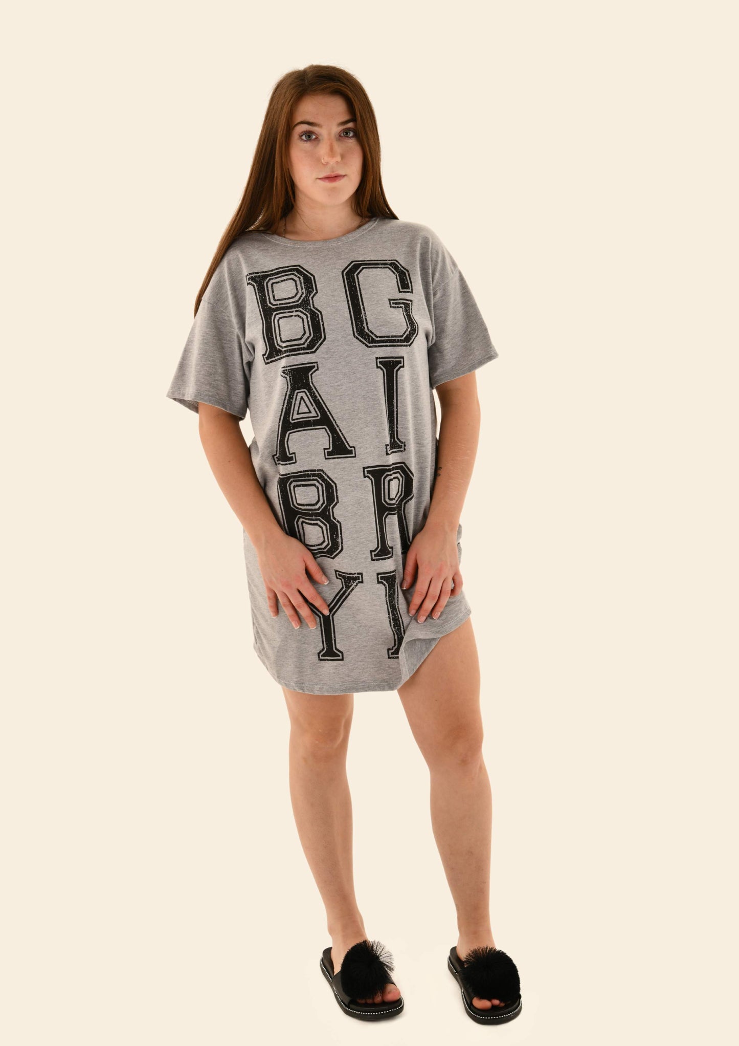 Babygirl Oversized T-Shirt Dress (2 colours)