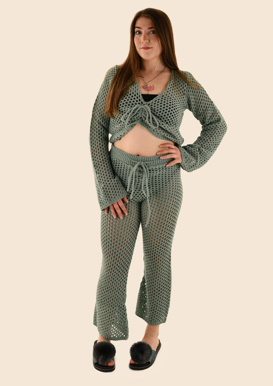 Crochet Two Piece Co-Ord Set