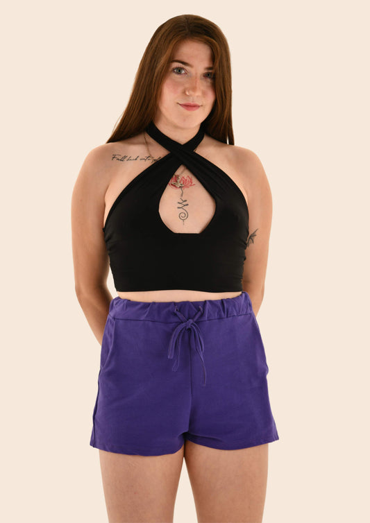 Halter Neck Bralette Top (3 colours)