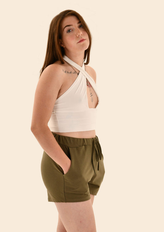 Halter Neck Bralette Top