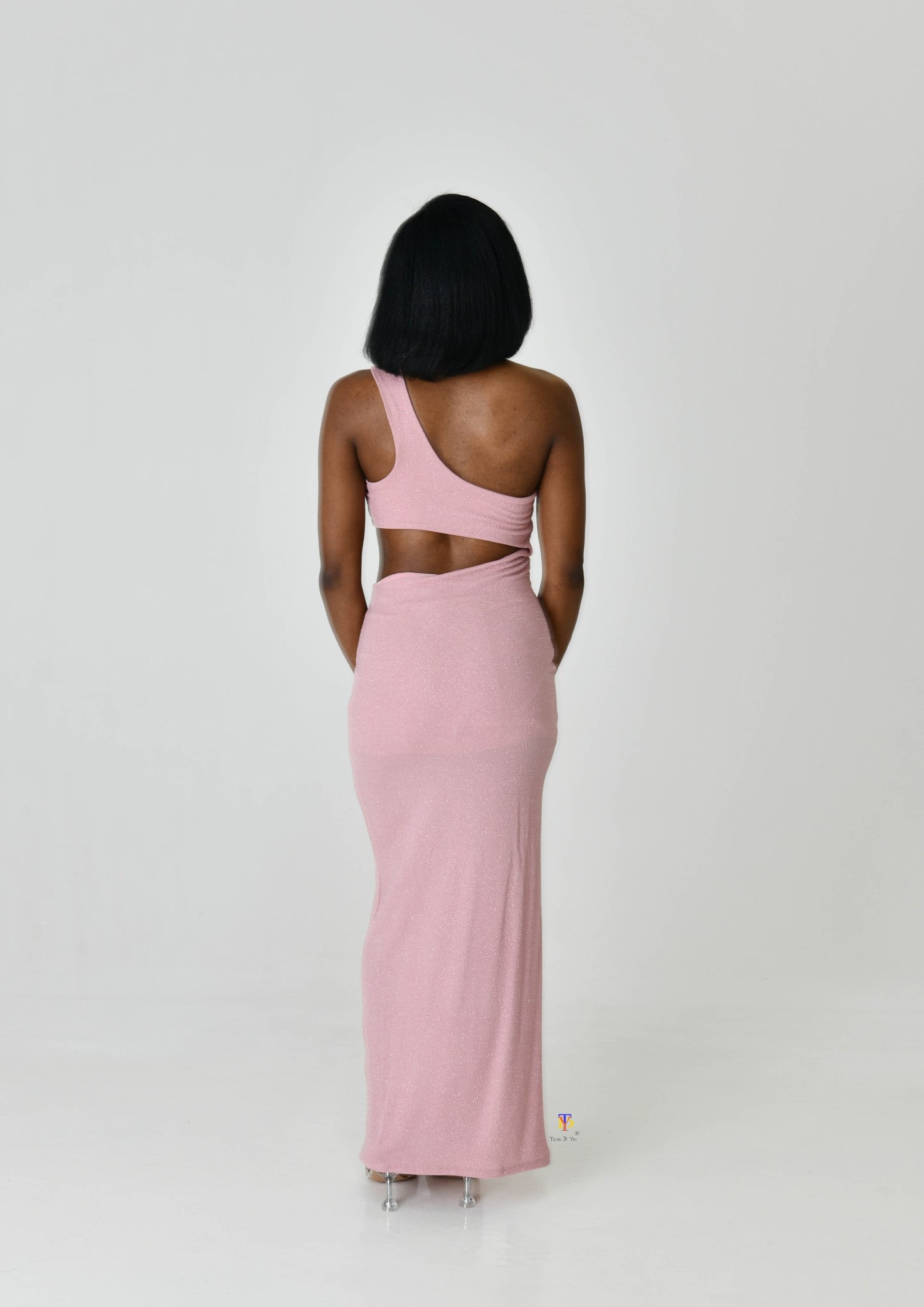 Glitter Cut Dress