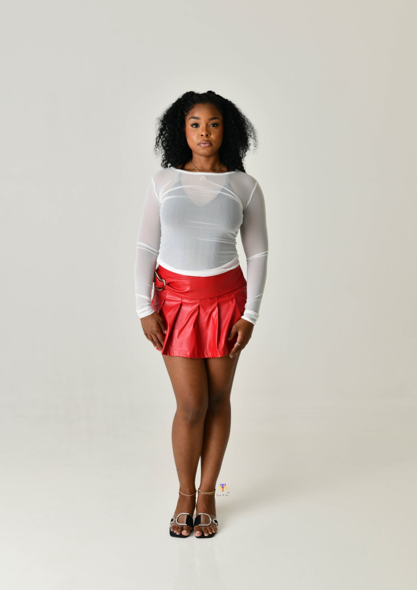Leather Mini Skirt