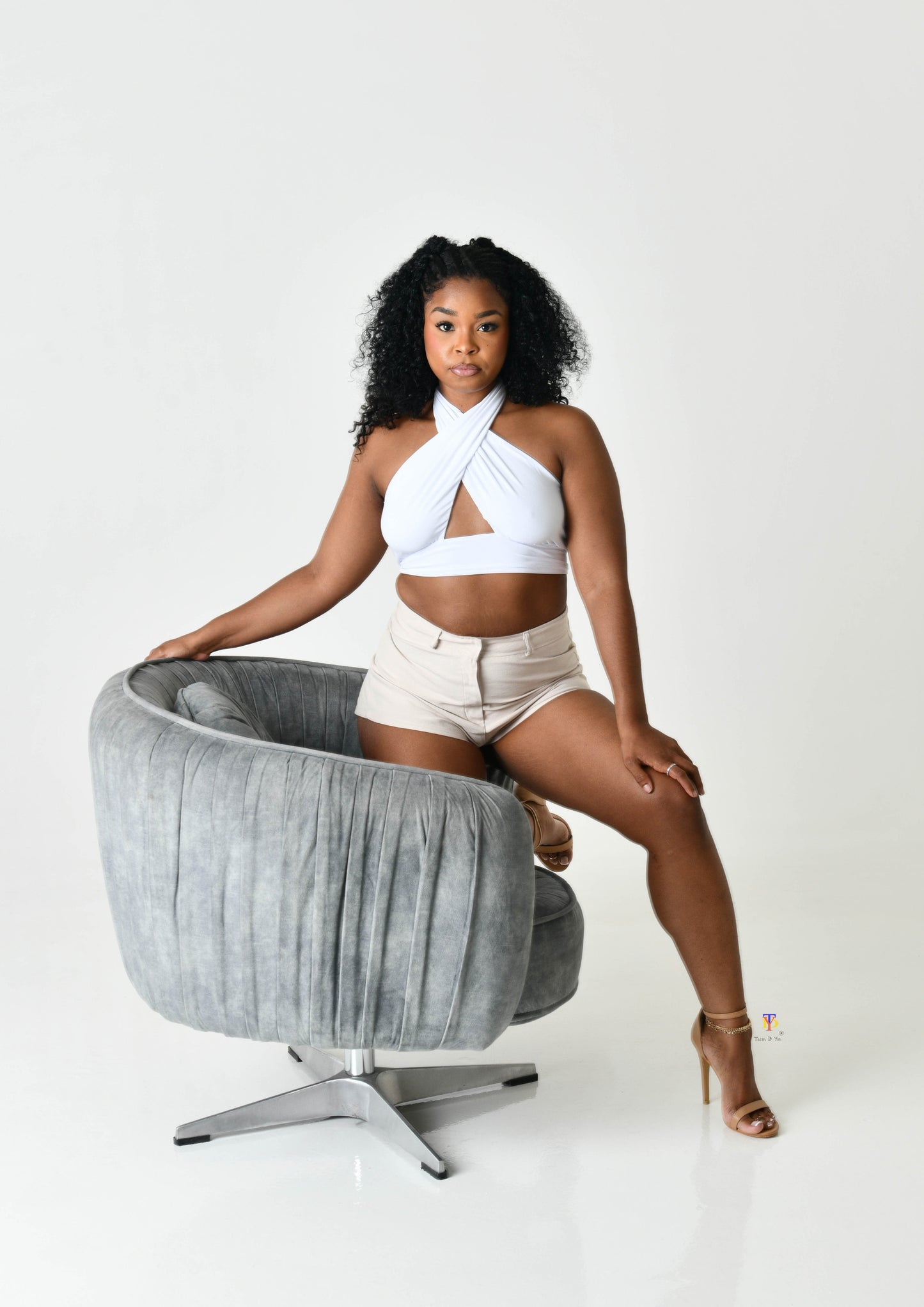 Halter Neck Crop Top